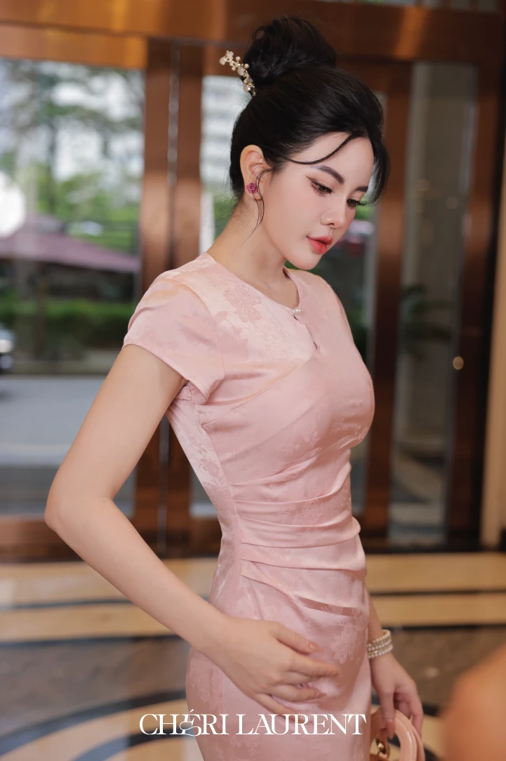 Lena Dress - Hồng